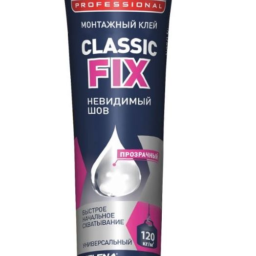Клей монтажный TYTAN CLASSIC FIX 100мл Прозрачный