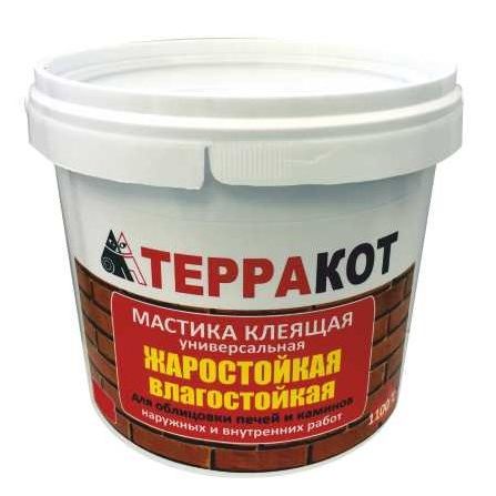 Мастика жаростойкая Терракот 1,5кг