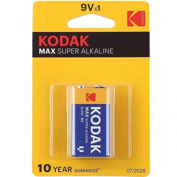 Батарейка Kodak 6LR61-1BL MAX Super Alkalaine Крона
