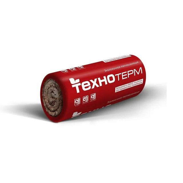 Утеплитель минеральная вата рулонный ТехноТерм TR 040 7214*1220*50мм(2шт/17,602м2/0,88м3)
