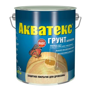 Акватекс грунт-антисептик алкидный защитный состав 2,7л