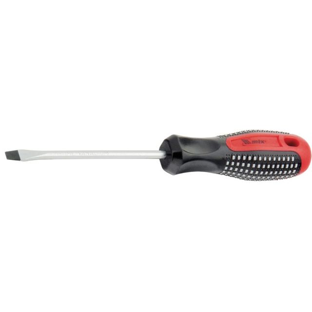 Отвертка Fusion SL6*38мм CrV трехкомпонентная рукоятка Anti slip Matrix