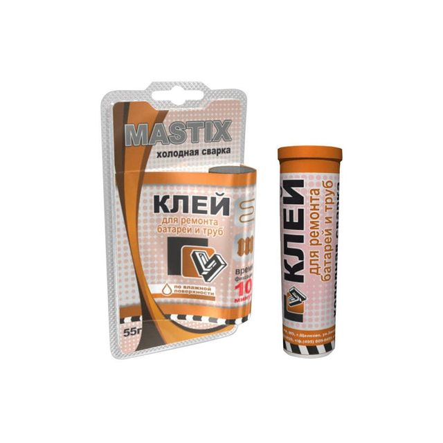 Холодная сварка для батарей и труб Mastix 55гр