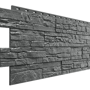 Фасадная панель Docke (Деке) Stein (Антрацит) 1200*430мм 0,44м2