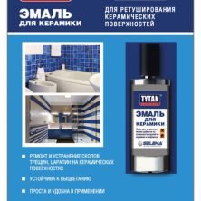 Реставратор Эмаль для керамики 8мл TYTAN Professional