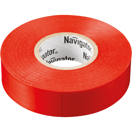 Изолента Navigator 15мм*20м NIT-B15-20/R красная