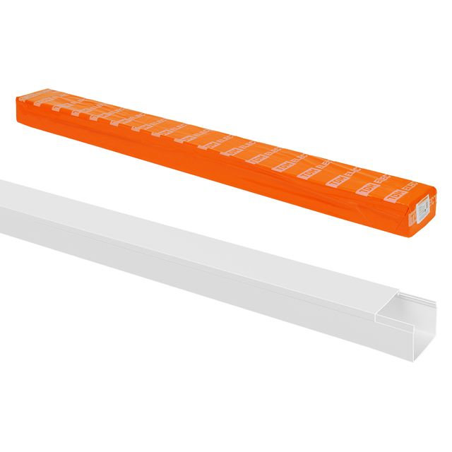 Кабель-канал 60*60 (2 м) белый для кондиционеров TDM
