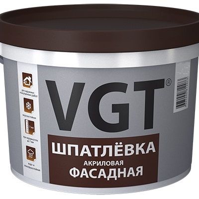 Шпатлевка фасадная ВГТ 18кг