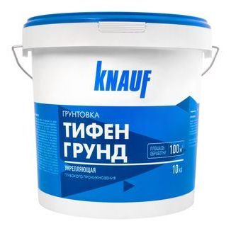 Грунтовка быстросохнущая паропроницаемая Knauf Тифенгрунд F 10кг