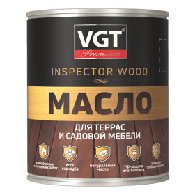 Масло для террас бесцветный 1,8л ВГТ