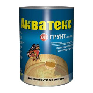 Акватекс грунт-антисептик алкидный защитный состав 0,8л