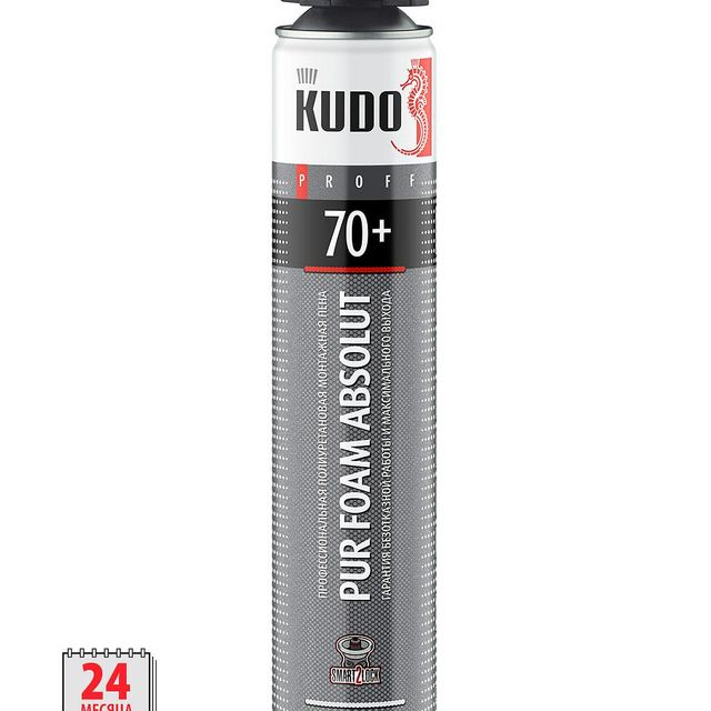 Пена монтажная профессиональная KUDO Proff Absolut Xpress 70+ 1000мл