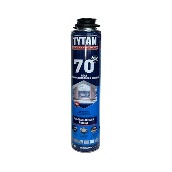 Пена монтажная профессиональная зимняя TYTAN 70 870мл