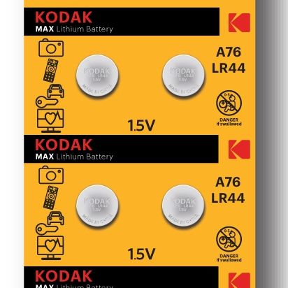 Батарейки Kodak AG13 LR1154 LR44 MAX Button Cell