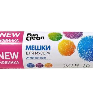 Мешок для мусора 240л Черный 40мкм 10шт