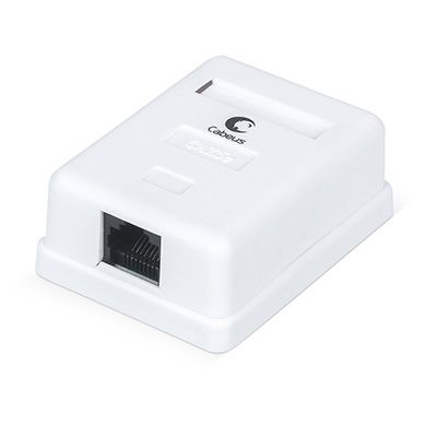 Компьютерная розетка 1*RJ-45 UTP категория 5е