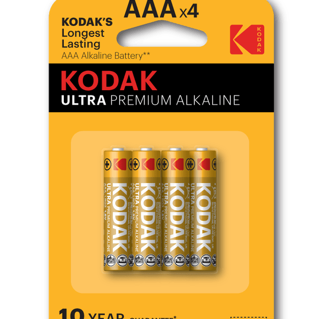 Батарейка Kodak LR03-4BL Ultra Premium Alkaline AAA