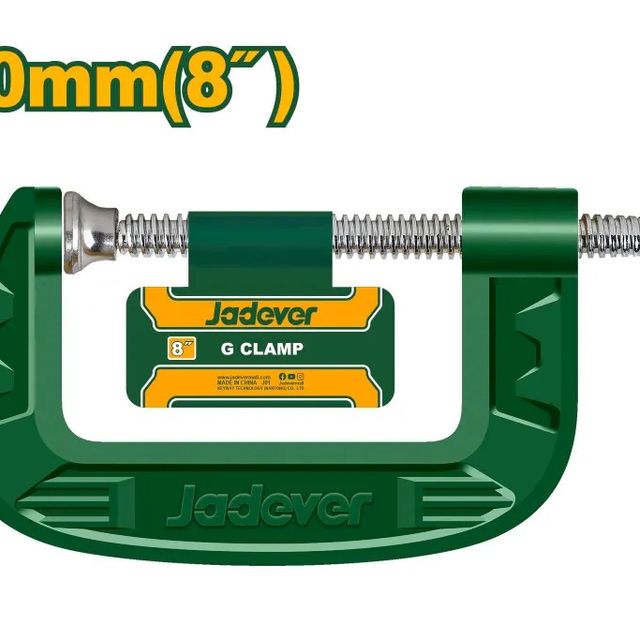 Струбцина тип G 200мм JADEVER JDCP1108