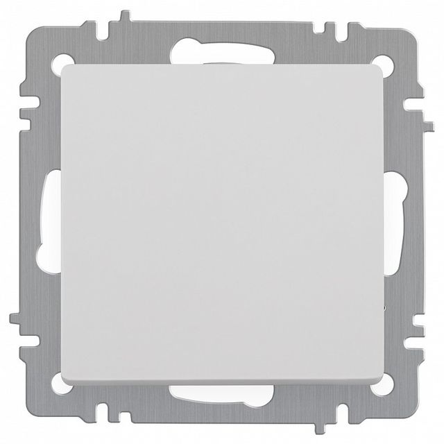 Выключатель Intro Accent 6-101-01 , 10А-250В, IP20, СУ, AL/CU, белый
