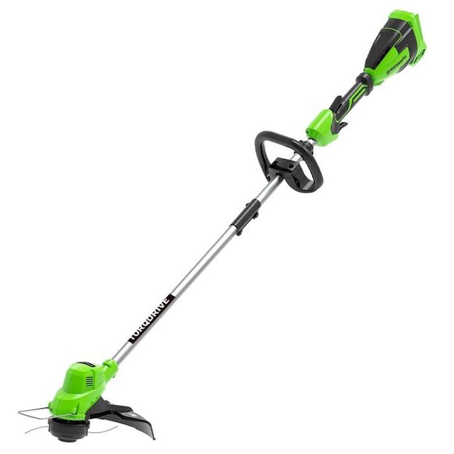 Триммер аккумуляторный Greenworks GD40LT, 40В, 38 см, без АКБ и З/У