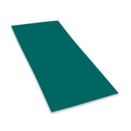Гладкий лист в пленке 1250*2500*0,5мм RAL 5021 Морская волна