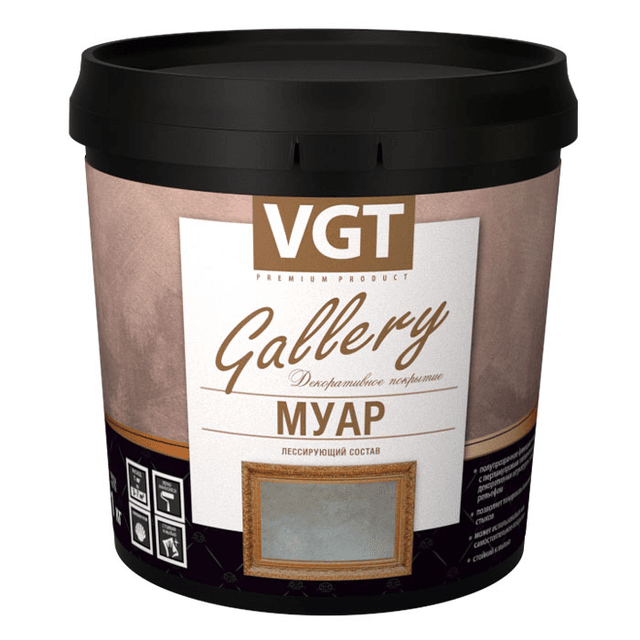 Состав лессирующий Gallery Myap Pearl ВГТ 0,9кг