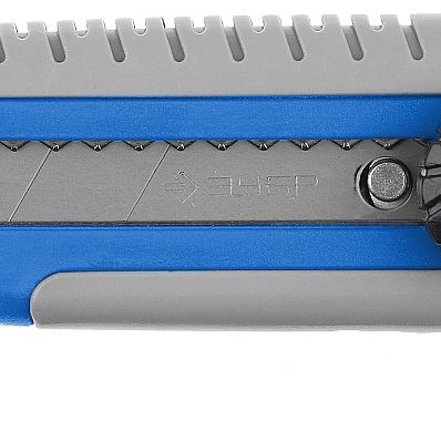 Нож с трапециевидным лезвием Professional STAYER Hercules-A24 универсальный металлический