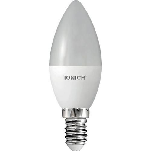 Лампа светодиодная IONICH свеча ILED-SMD2835-C37-6Вт-540Лм-230В-4000К-E14