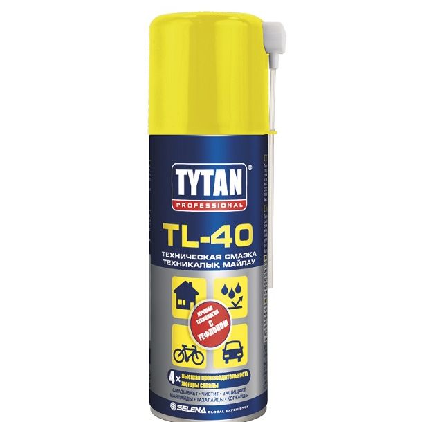 Смазка-спрей техническая Tytan Professional TL-40 150мл