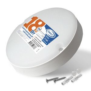 Светильник ЖКХ светодиодный круглый 18Вт IONICH ILED-SMD2835-СПП-18-1440-230-6.5-IP65-R