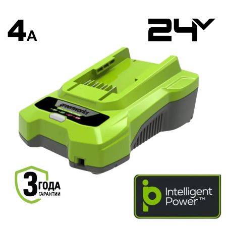 Быстрое зарядное устройство 24В Greenworks 4А