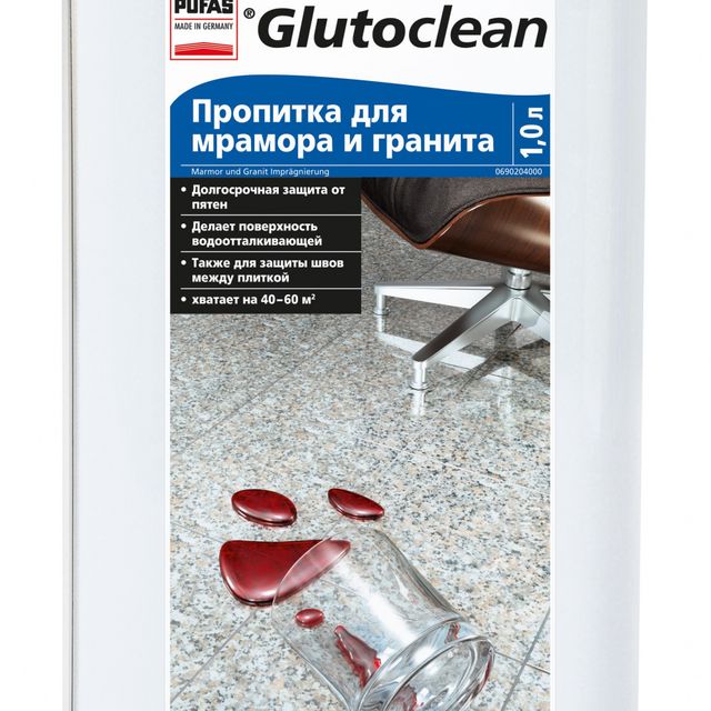 Glutoclean Пропитка для мрамора и керамогранита 1л