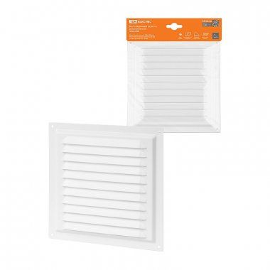 Решетка металл. 200*200 белая с покрытием полимерной эмалью TDM