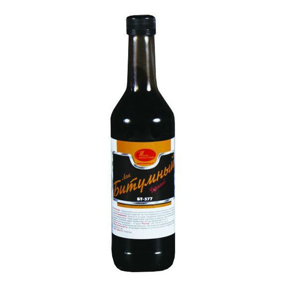 Лак БТ-577 Новбытхим битумный 0,5л