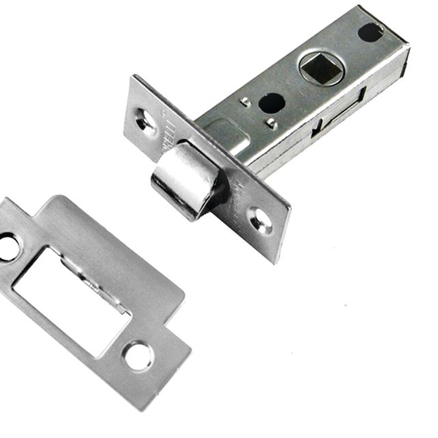 Защелка межкомнатная L6-45 BL черный Morelli