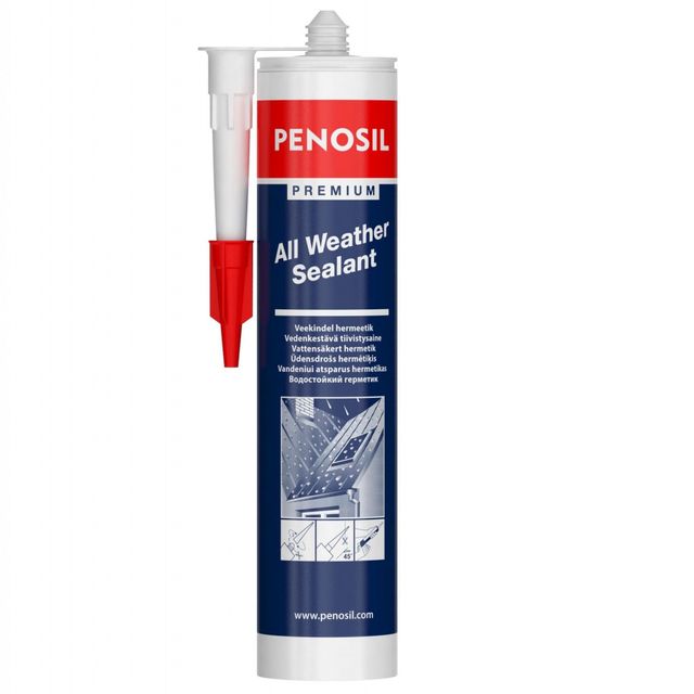 Герметик для кровли каучуковый Krimelte Penosil All Weather 280мл Прозрачный