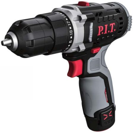 Дрель-шуруповерт аккумуляторная PIT PBM 12K-10A/1 X-DRIVER