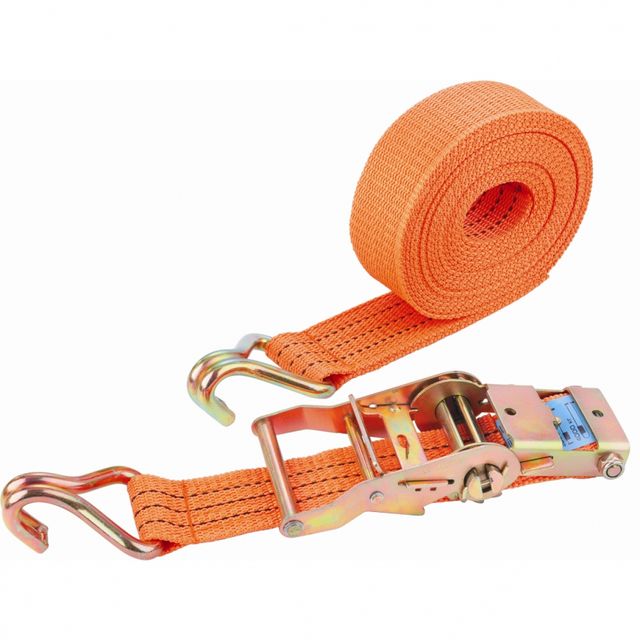 Ремень багажный с крюками храповой механизм 0,038*5м