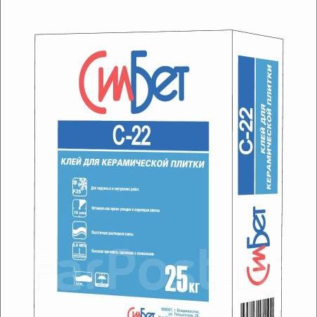 Клей для плитки Сил Бет (силбет) С-22 25кг (40шт/упак.)