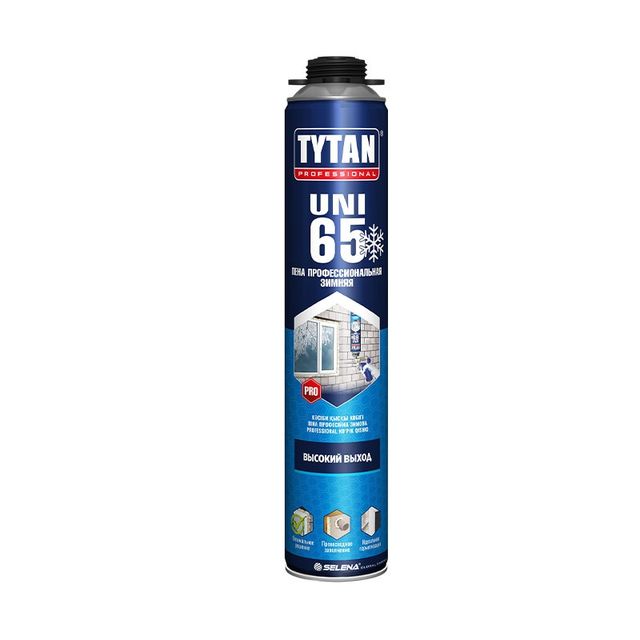 Пена монтажная профессиональная зимняя TYTAN Professional 65 750мл