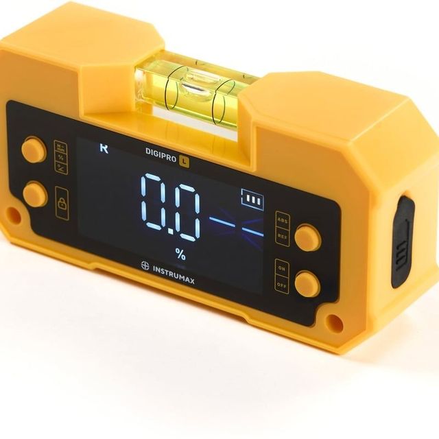 Электронный профессиональный двухосевой магнитный уровень INSTRUMAX DIGIPRO L