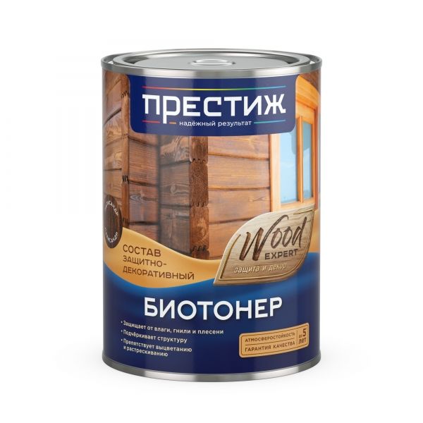 Биотонер состав защитно-декоративный Престиж Палисандр 10л