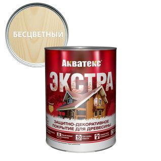 Акватекс Экстра Покрытие защитно-декоративное 0,8л Бесцветный