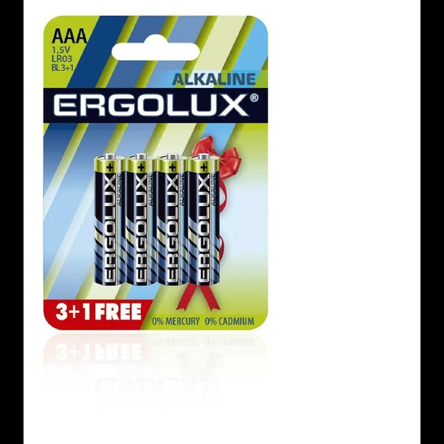 Батарейка Ergolux Alkaline LR03 79535