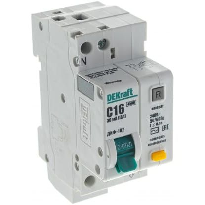 Дифференциальный автомат ДИФ102-1N-020А-030-C 16004DEK