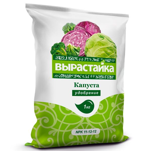 Удобрение Вырастайка Капуста, свекла 1кг (25шт/уп)
