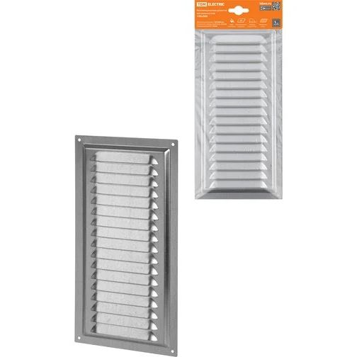 Решетка металл 150*300 с оцинкованным покрытием TDM