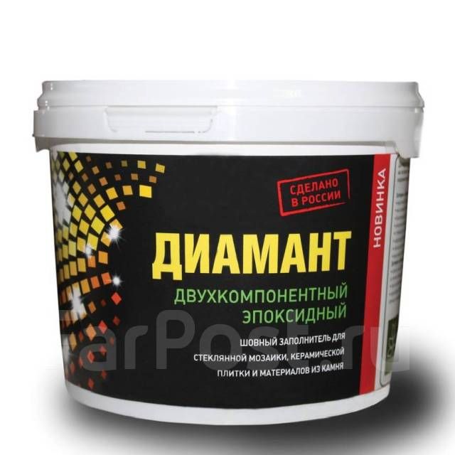 Затирка эпоксидная DIAMANT Бесцветная база 2,5кг