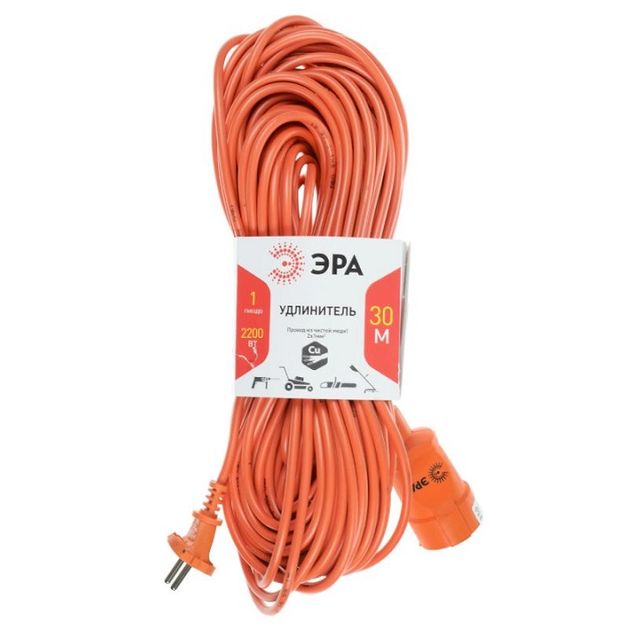 Удлинитель силовой бухта 20м ЭРА UPx-1-2*1-20m-IP44 б/з 1гн ПВС 2*1мм2
