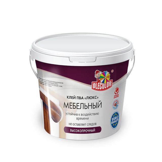 Клей ПВА Люкс мебельный OLECOLOR 0,75кг